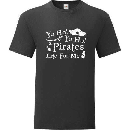 Yo Ho, Yo Ho, A Pirates Life For Me T-Shirt