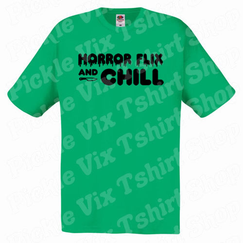 Horror Flix and Chill Tee