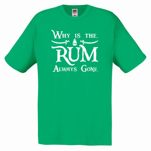 Why is the Rum Gone T-Shirt