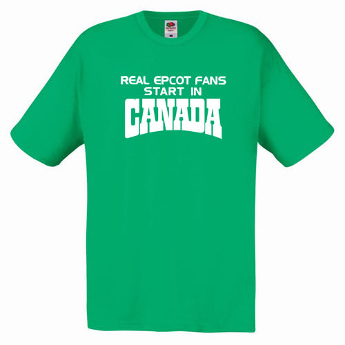 Real Fans Start in Canada T-Shirt