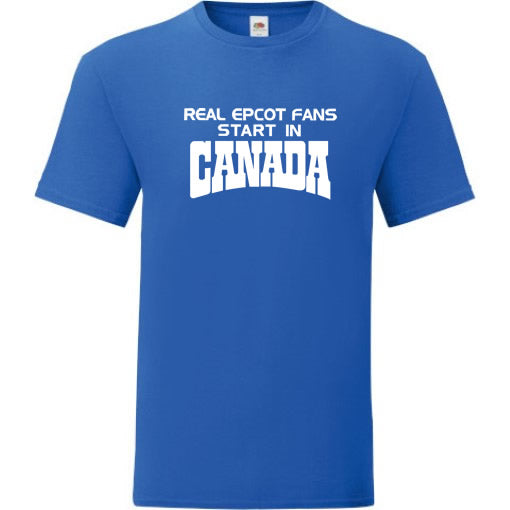 Real Fans Start in Canada T-Shirt