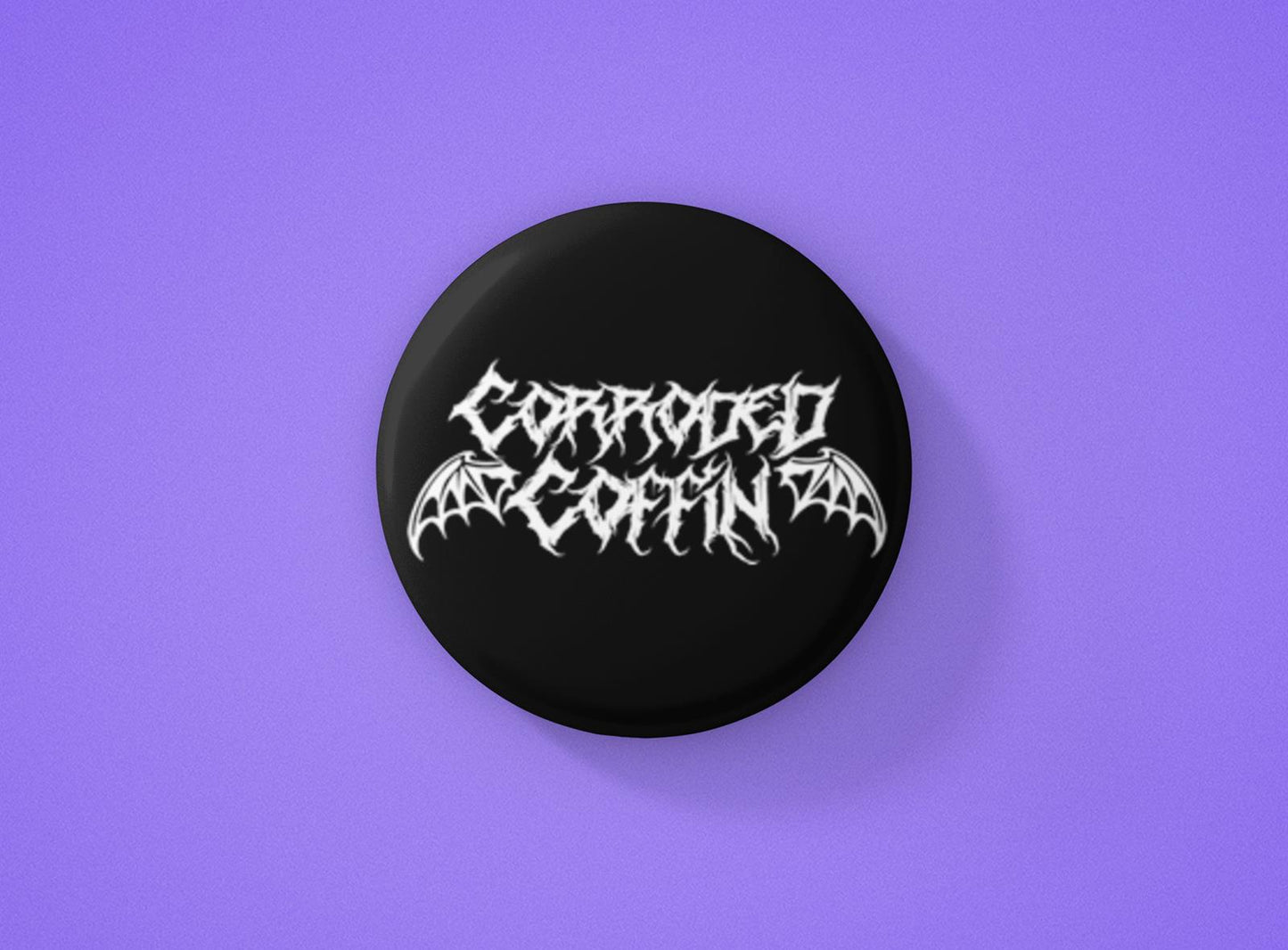 Corroded Coffin Badge