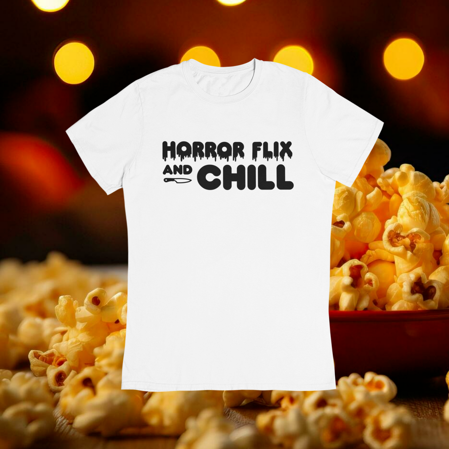 Horror Flix and Chill Tee
