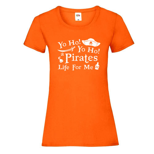 Yo Ho, Yo Ho, A Pirates Life For Me T-Shirt
