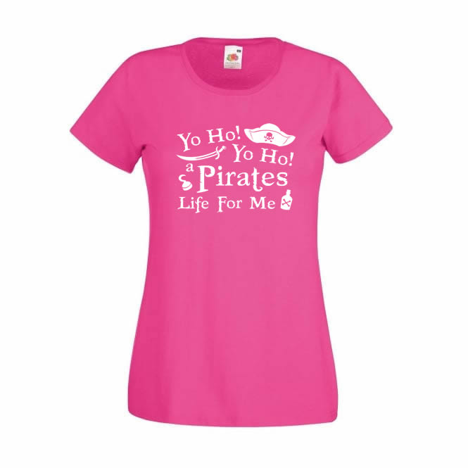 Yo Ho, Yo Ho, A Pirates Life For Me T-Shirt