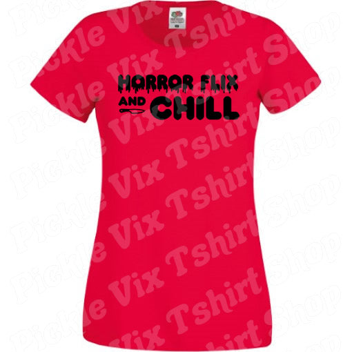 Horror Flix and Chill Tee