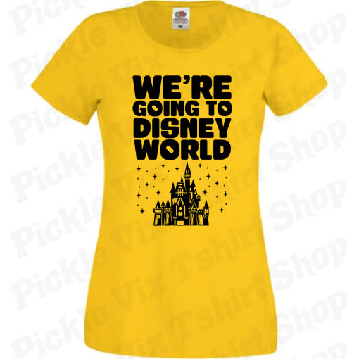 We're Going to Disney World Trip T-shirt