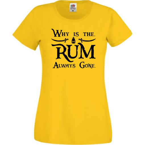 Why is the Rum Gone T-Shirt