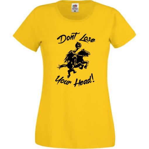 Don't Lose Your Head! Not So Scary Tee
