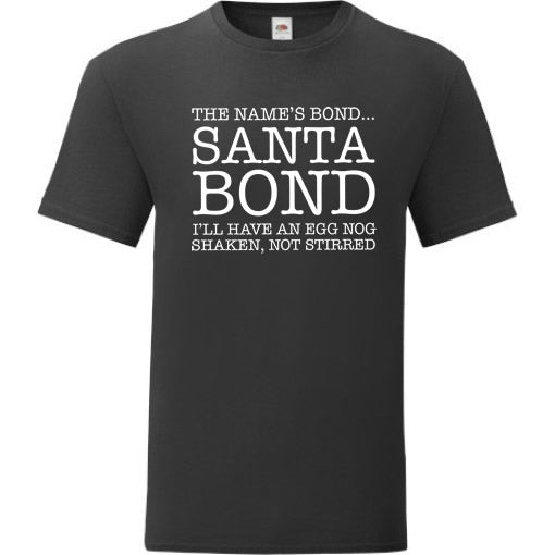 The Name's Bond - Santa Bond! Christmas T-Shirt