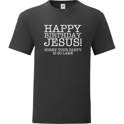 Happy Birthday Jesus - Christmas T-Shirt