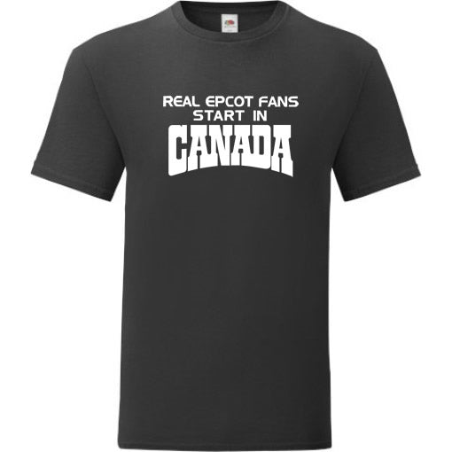 Real Fans Start in Canada T-Shirt