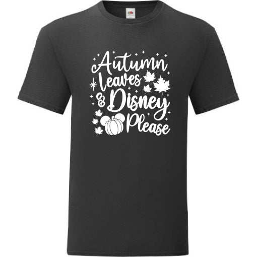 Autumn Leaves and Castles T-Shirt