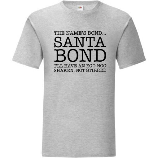 The Name's Bond - Santa Bond! Christmas T-Shirt