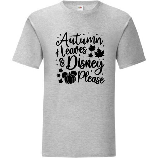 Autumn Leaves and Castles T-Shirt