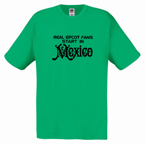 Real Fans Start in Mexico T-Shirt