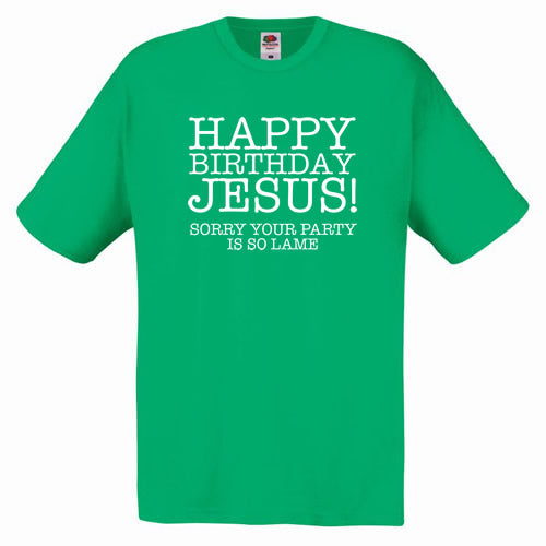 Happy Birthday Jesus - Christmas T-Shirt