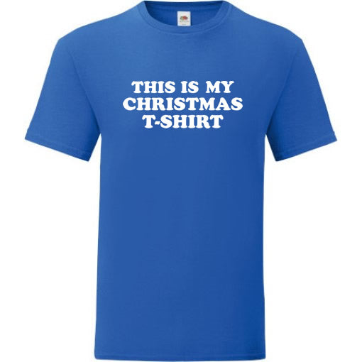 This is my Christmas T-Shirt