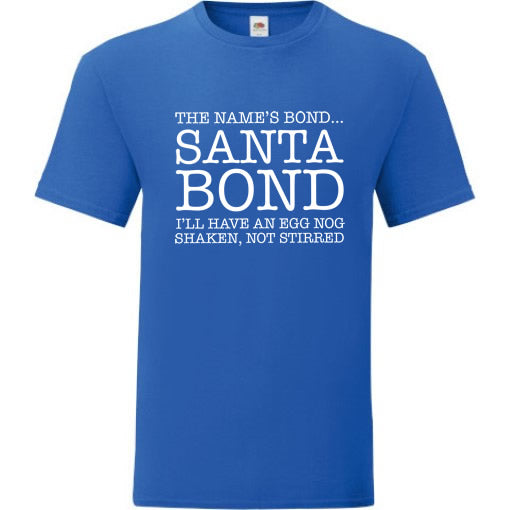 The Name's Bond - Santa Bond! Christmas T-Shirt