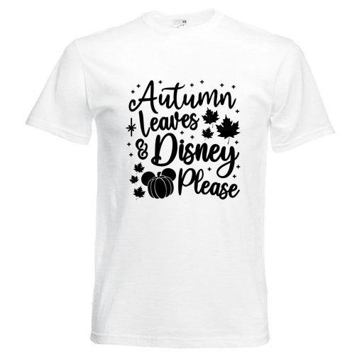 Autumn Leaves and Castles T-Shirt