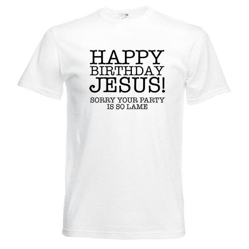 Happy Birthday Jesus - Christmas T-Shirt