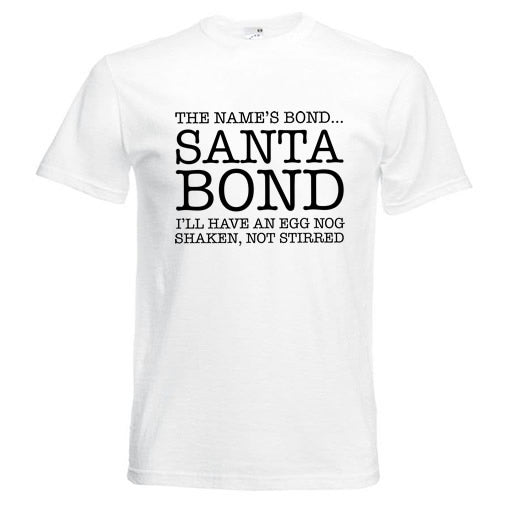 The Name's Bond - Santa Bond! Christmas T-Shirt