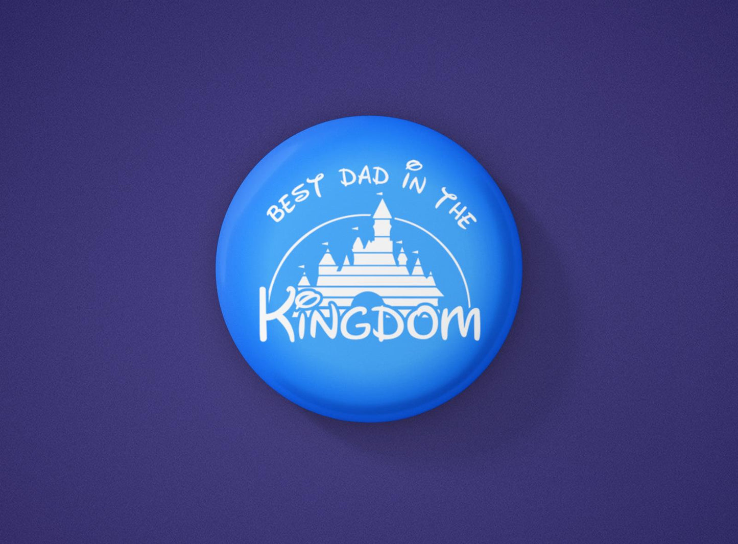 Best Dad in the Kingdom Badge