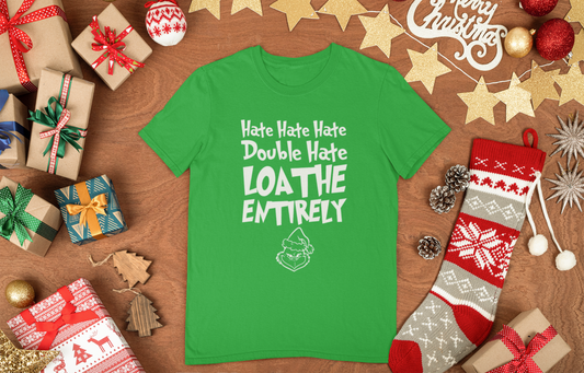 Hate Hate Hate Christmas T-Shirt