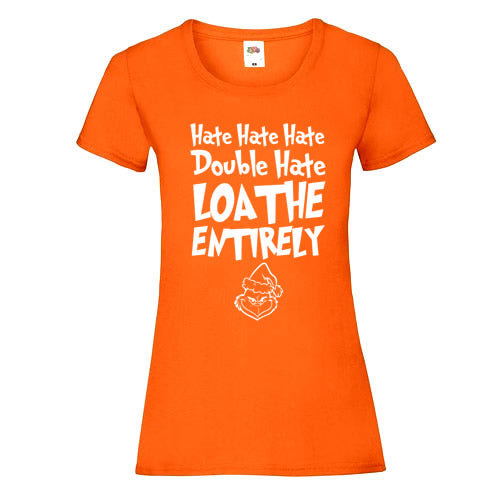 Hate Hate Hate Christmas T-Shirt
