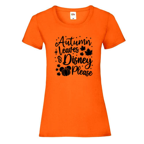 Autumn Leaves and Castles T-Shirt