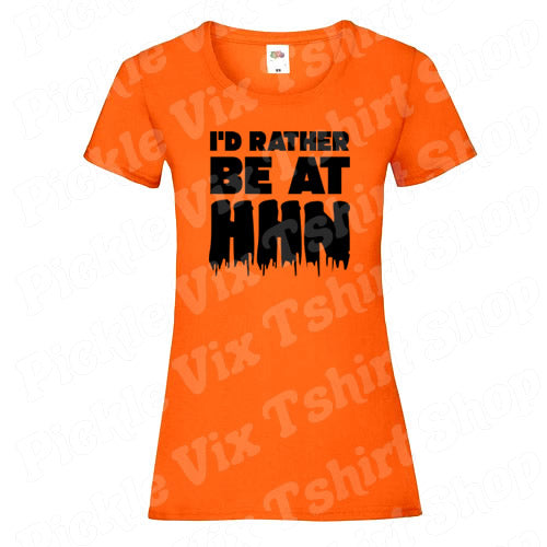 I'd rather be at HHN - Horror Nights Tee