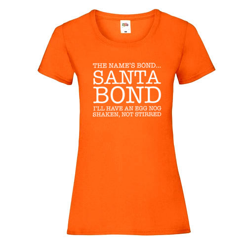 The Name's Bond - Santa Bond! Christmas T-Shirt