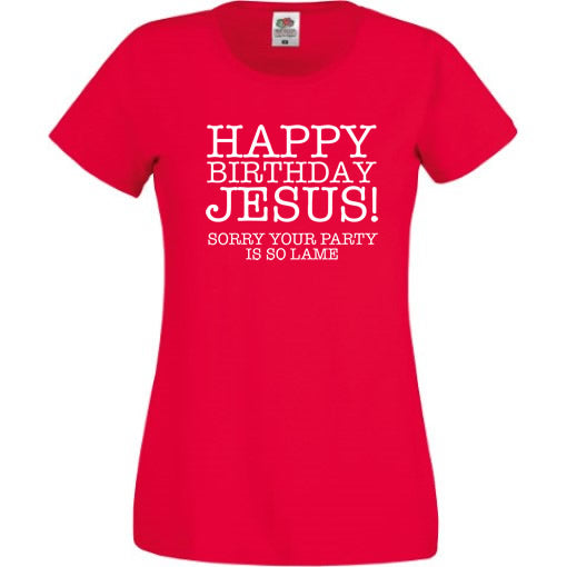 Happy Birthday Jesus - Christmas T-Shirt