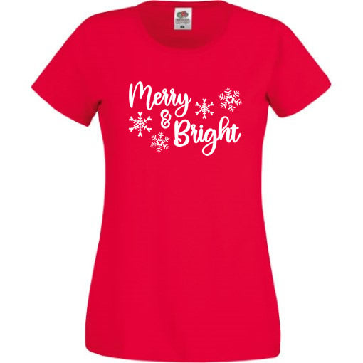 Merry and Bright Christmas T-Shirt