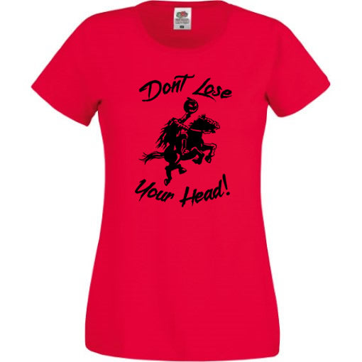 Don't Lose Your Head! Not So Scary Tee