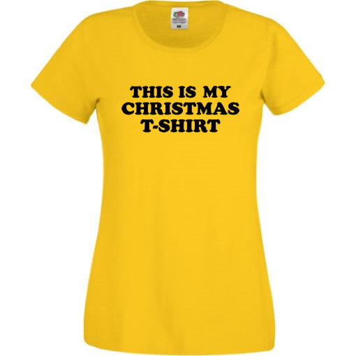 This is my Christmas T-Shirt