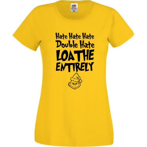 Hate Hate Hate Christmas T-Shirt