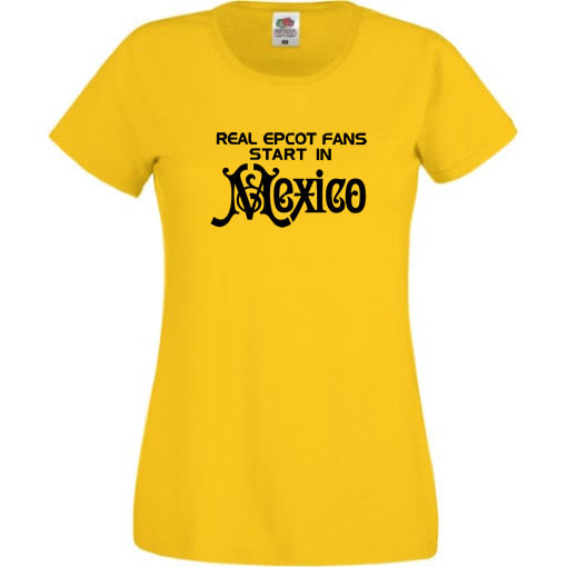 Real Fans Start in Mexico T-Shirt