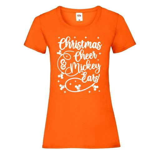 Christmas Cheer & Mickey Ears T-Shirt