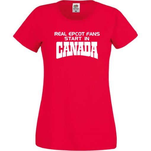 Real Fans Start in Canada T-Shirt