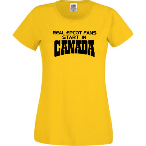 Real Fans Start in Canada T-Shirt